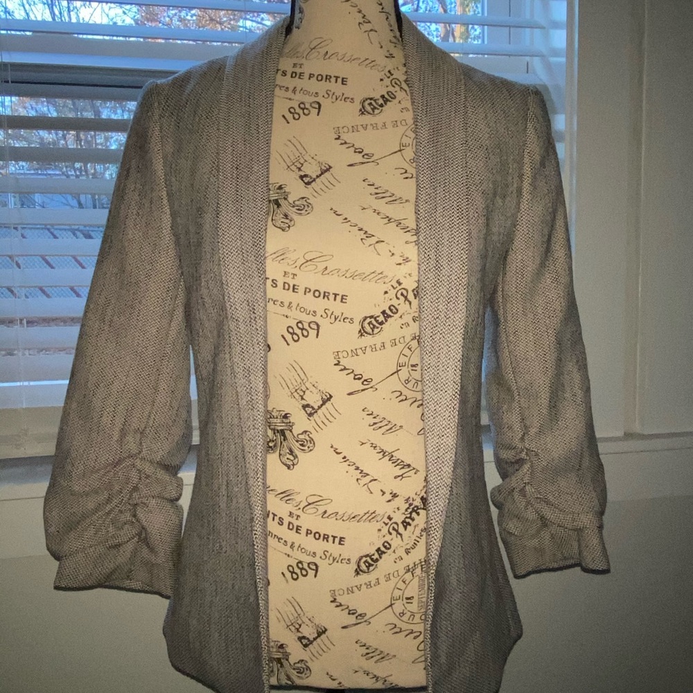 H&M herringbone dress up blazer NWTS size 0
